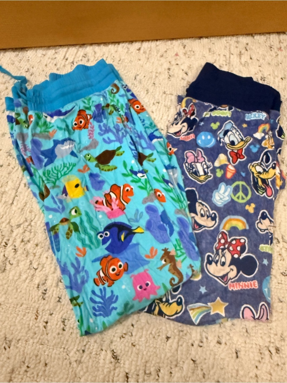 Disney x Little Sleepies Bamboo Pajama Pants Lot of 2 – Women’s XS